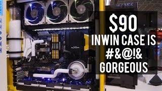 Super Affordable and Insanely Expensive Cases from InWin  Computex 2016 [upl. by Anua]