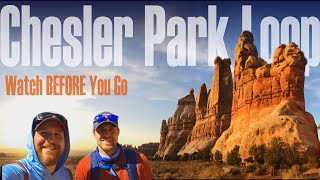 CHESLER PARK is like another WORLD Backpacking the Needles District  Druid Arch amp Joint Trail [upl. by Manvell]