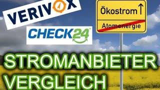 Strompreisvergleich auf Verivox  so findet man den günstigsten Stromanbieter [upl. by Thirzia]