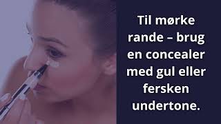 Hitta den bedste concealer Tips og råd [upl. by Nic]