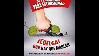 Campaña en contra de la extorsión en el Estado de Jalisco [upl. by Yrellih641]