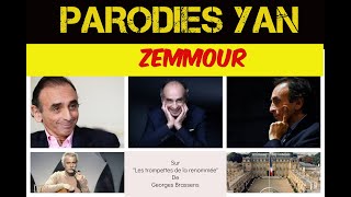 Zemmour  Sur quotLes trompettes de la renomméequot de Georges Brassens [upl. by Romine]