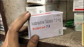 Ivabrad 75mg Tablet uses  price  composition  dose  side effects  review  in hindi [upl. by Vokay]