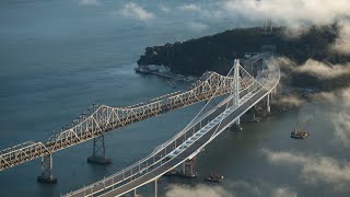 Three Years of Construction the Bay Bridge  Time Lapse [upl. by Kecaj]