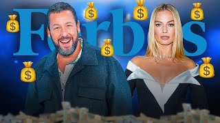 Adam Sandler beats Margot Robbie to be named Hollywood’s top earner [upl. by Becht]