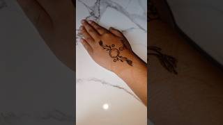 simple mehandi tattoo [upl. by Atiram]