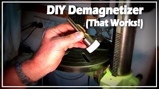 DIY Demagnetizer Tool That Works [upl. by Hgieloj]