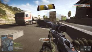 Battlefield 4 How To Unlock The FYJS Sniper Rifle Stick To CQ Ranges [upl. by Aube288]