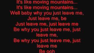 Usher Moving Mountains with Lyrics YouTube [upl. by Rede]