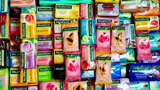 Palmolive Only Most EVER ASMR MULTIPLES Unboxing Unwrapping Unpacking Opening Dozens of Soap Bars [upl. by Dinsmore]