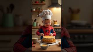 Baby cooking baby littleheroes cute [upl. by Maynard]