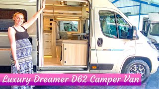 LUXURY CAMPER VAN Under £60000  Dreamer D62 Full Tour [upl. by Nylhsoj]