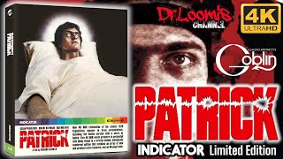 PATRICK 4K  Limited Edition Indicator con Audio Italiano🇮🇹 UnboxingReview vs Bluray Sinister [upl. by Cicely601]