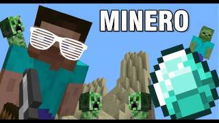 Cancion Minecraft quotYo soy Mineroquot  Sin copyright [upl. by Lebasi]