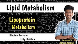 Lipoprotein Metabolism Chylomicrons Lipid Metabolism  Biochemistry Lectures [upl. by Boccaj]