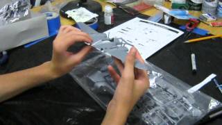 Revell 148 scale P38J Lightning part 1 [upl. by Htebaile661]