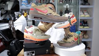 廣東話 CLOT x Nike Air Max 1 quotKiss Of Deathquot CHA 2021 POIZON購入 開箱 unboxing  Sizing [upl. by Ecitnirp]