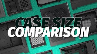 Case Sizes Comparison  MicroATX amp MiniITX Edition [upl. by Byrn]