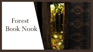 Infinite Forest Book Nook  DIY Shelf Insert [upl. by Haney]