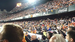 ⚽ HIMNO COMUNITAT VALENCIANA Cantado en MESTALLA · Valencia CF vs Athletic Club de Bilbao [upl. by Aicilav]