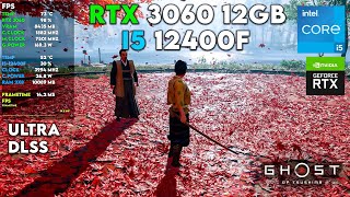 Ghost Of Tsushima PC  RTX 3060  i5 12400F  1080p Ultra Settings  DLSS [upl. by Eloisa]