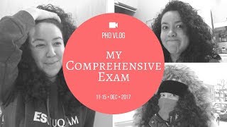 PhD Vlog I got my Comprehensive Exam 😱 [upl. by Janifer89]