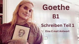 Goethe🇩🇪 Zertifikat B1  E mail ✒️schreiben📃 [upl. by Abner]