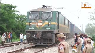 Gonda UP Dibrugarh Express Train Accident  Restoration Work and Train Movement Updates  News9 [upl. by Nylasor]