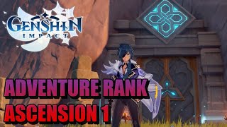 Genshin Impact – Adventure Rank Ascension 1  Defeat Electro Hypostasis Boss Fight [upl. by Cawley447]