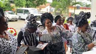 BURIAL CEREMONY OF LATE MRS GRACE OMOLARA OGUNLEYE [upl. by Camarata]