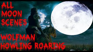 Werewolf Roar  Wolf Sound Effect  Moon Scenes  Wolfman HD [upl. by Macdermot]