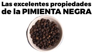 11 Beneficios de la pimienta negra para tu cuerpo posibles efectos secundarios y usos en la cocina [upl. by Hahnert]