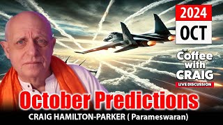 Iran Missile Strikes and More  Psychic Predictions October 2024  Coffee with Craig ☕ [upl. by Arlee]