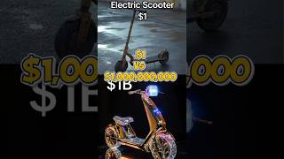 1 vs 1000000000 Electric Scooter [upl. by Ladonna211]