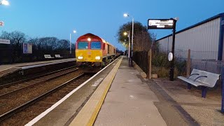 66050 quotYorkshire Rosequot passes SherburninElmet [upl. by Nitsu]