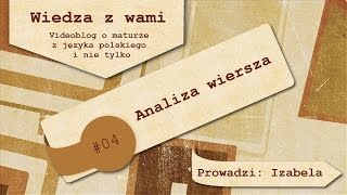 04 Jak zanalizować utwór poetycki [upl. by Rma921]