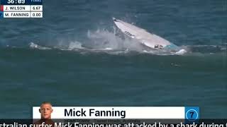 Mick Fanning Shark Attack [upl. by Atsedom]