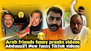 abduuu21 New funny TikTok videos  abduuu21 New funny pranks videos  Arabic funny videos [upl. by Nnaer]