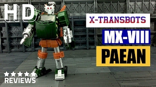 XTransbots MXIX Paean Transformers Masterpiece Hoist [upl. by Katerina]