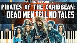 How to play Main Theme  Pirates of the Caribbean Dead Men Tell No Tales [upl. by Ytiak]