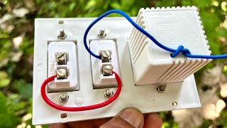 Wiring of Fan dimmer  switch  switch 😇 [upl. by Nosned258]