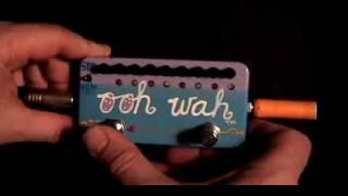 Z Vex Ooh Wah II Pedal Video Demo [upl. by Kizzee286]