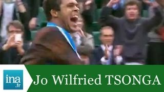 Roland Garros  Tsonga et Monfils qualifiés pour le 3e tour  Archive vidéo INA [upl. by Gelhar]