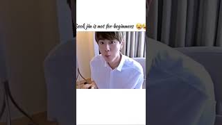 KIM SOEK JIN IS NOT FOR BEGINNERS 😂😂 btsmember editing jin  BTS  JIN  ARMY  jinbts [upl. by Aitnom]