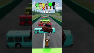 Incredibox Sprunki Car Jump Challenge For Vineria  Wenda and Friends shorts trend sprunki [upl. by Ihcalam995]