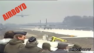 C160 amp C130 Lands On Highway Airfield [upl. by Edrea]