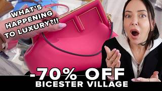 70 OFF Come DISCOUNT LUXE Shopping at BICESTER VILLAGE  FENDIPRADAGUCCI [upl. by Josh56]