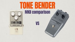 Lemon tone vs Tone Bender MKII  Long comparison [upl. by Lewie660]