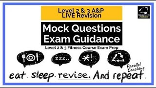 Live Revision L2 And 3 Anatomy Revision Mock Questions and Exam Guidance [upl. by Tyree]