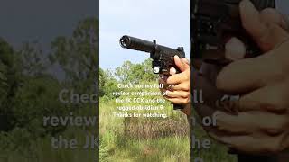 JK Armament 105 CCX amp rugged obsidian 9 Comparison 2ndamendment suppressor gunculture [upl. by Learsi]